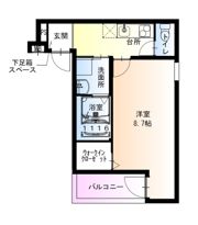 フジパレス湊駅南の間取り画像