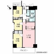 シャーメゾンステージ博多の間取り画像
