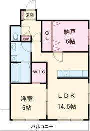 エフイー大阪狭山の間取り画像