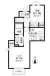 クレール国立の間取り画像