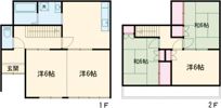 筑西市船玉戸建ての間取り画像