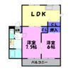 サンライズAの間取り画像