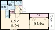 オルビスタ健軍の間取り画像