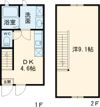 ikka西牟田 A棟の間取り画像