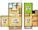 プロミネントⅢの間取り画像