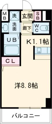 プレサンス神戸みなと元町の間取り画像