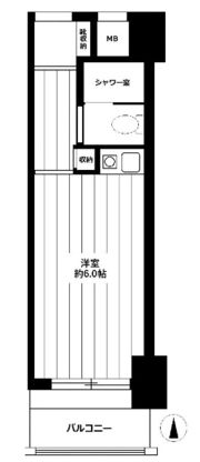 ライオンズマンション海老名の間取り画像