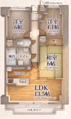ウッドパーク本厚木の間取り画像