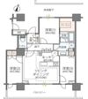 リーフィアタワー海老名アクロスコートの間取り画像