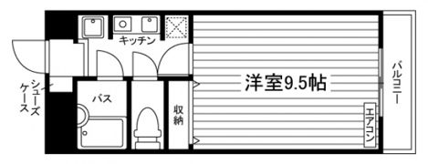 アミーゴ大供の間取り画像