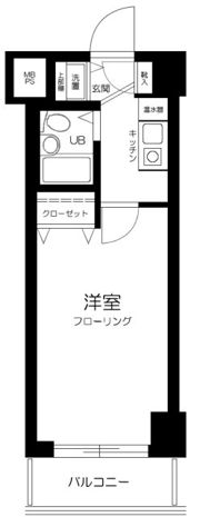 シティハイツ新小岩の間取り画像