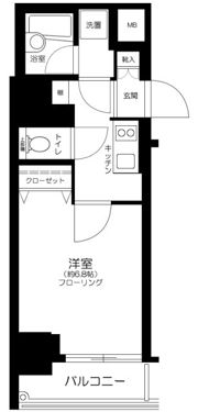 プレール・ドゥーク本所吾妻橋の間取り画像