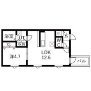Courage宝生町の間取り画像