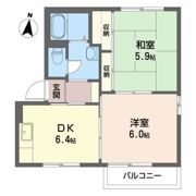 カオリーモ都南Aの間取り画像