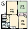 メゾンユナイツ A棟の間取り画像