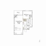 クレアシオンあら町の間取り画像