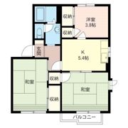 シャトレー湘南 Aの間取り画像