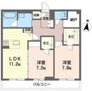 グランメールの間取り画像