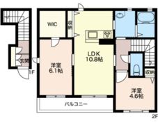 グリナージュ Bの間取り画像