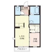 シャーメゾン 大寛の間取り画像