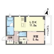 ヴェルビータの間取り画像