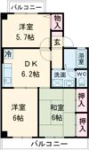 バーベナ光台 A棟の間取り画像