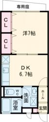 サニーハウスタムラの間取り画像