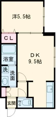 ペラッツィ宮前の間取り画像