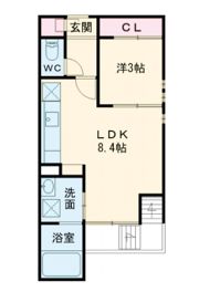 GRANDTIC 九品寺の間取り画像