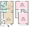 ドエル中野島Bの間取り画像
