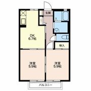 メゾン夢の間取り画像
