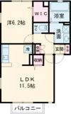リジュールSAKURAの間取り画像