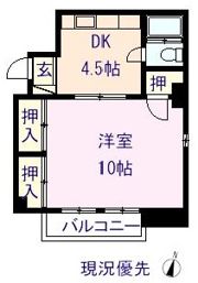ルーエ霞町の間取り画像