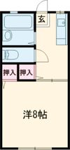 メゾンⅡの間取り画像