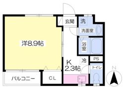 メリーモナークの間取り画像