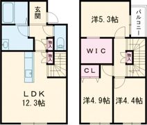 CASA＋SOUTHの間取り画像