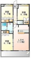 フレンドパーク宙の間取り画像