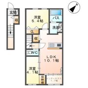 ルミーナ開成の間取り画像