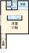 コーポHERO新川の間取り画像