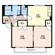 ワイド稲葉 Nの間取り画像
