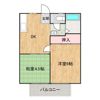 あけぼのセントラルコーポBの間取り画像