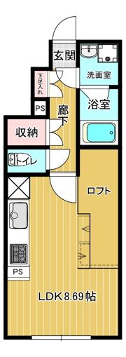blissの間取り画像