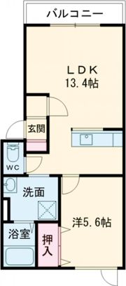 L ua（ルア）の間取り画像