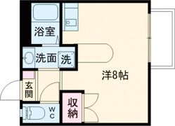 ジュネスコートBの間取り画像