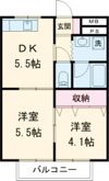 コートエンジェルの間取り画像