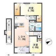 アーバンヒルズ（Urban Hills)の間取り画像