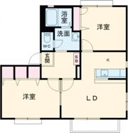 フォーレスBの間取り画像