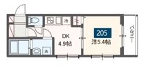 MELDIA岩槻Ⅲの間取り画像