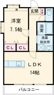 ニチエン大橋の間取り画像