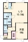パープル410の間取り画像